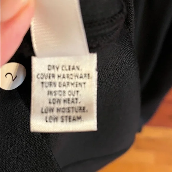 St. John Black long jacket with Gold Buttons - Picture 7 of 7